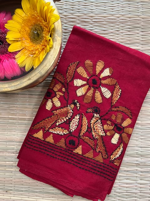 KNBP433 Kanthawork Blouse Piece