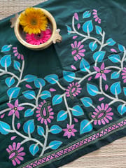 SKABP5 Art Silk Kanthawork Blouse Piece