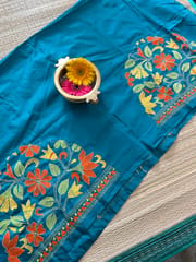 SKABP7 Art Silk Kanthawork Blouse Piece