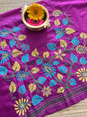 SKABP8 Art Silk Kanthawork Blouse Piece