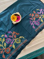 SKABP10 Art Silk Kanthawork Blouse Piece