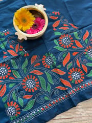 SKABP13 Art Silk Kanthawork Blouse Piece