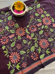 SKABP14 Art Silk Kanthawork Blouse Piece
