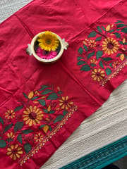 SKABP16 Art Silk Kanthawork Blouse Piece