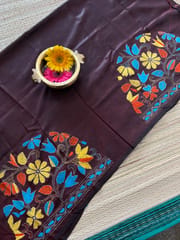 SKABP18 Art Silk Kanthawork Blouse Piece