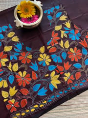 SKABP18 Art Silk Kanthawork Blouse Piece