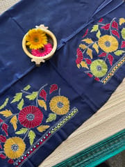 SKABP22 Art Silk Kanthawork Blouse Piece