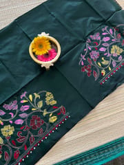 SKABP23 Art Silk Kanthawork Blouse Piece