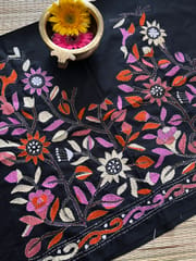 SKABP25 Art Silk Kanthawork Blouse Piece