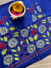 SKABP27 Art Silk Kanthawork Blouse Piece