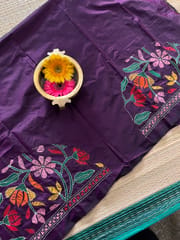 SKABP29 Art Silk Kanthawork Blouse Piece