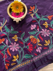 SKABP29 Art Silk Kanthawork Blouse Piece