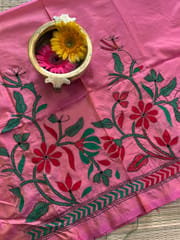 SKABP34 Art Silk Kanthawork Blouse Piece