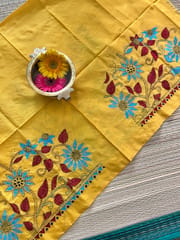 SKABP36 Art Silk Kanthawork Blouse Piece