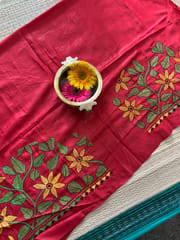 SKABP37 Art Silk Kanthawork Blouse Piece