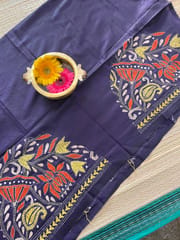 SKABP38 Art Silk Kanthawork Blouse Piece