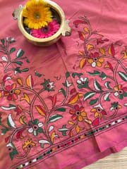 SKABP40 Art Silk Kanthawork Blouse Piece