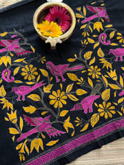 SKABP43 Art Silk Kanthawork Blouse Piece