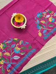 SKABP51 Art Silk Kanthawork Blouse Piece