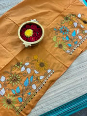 SKABP54 Art Silk Kanthawork Blouse Piece