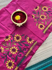 SKABP60 Art Silk Kanthawork Blouse Piece