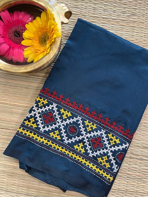 SKUBP4 Art Silk Kutchwork Blouse Piece