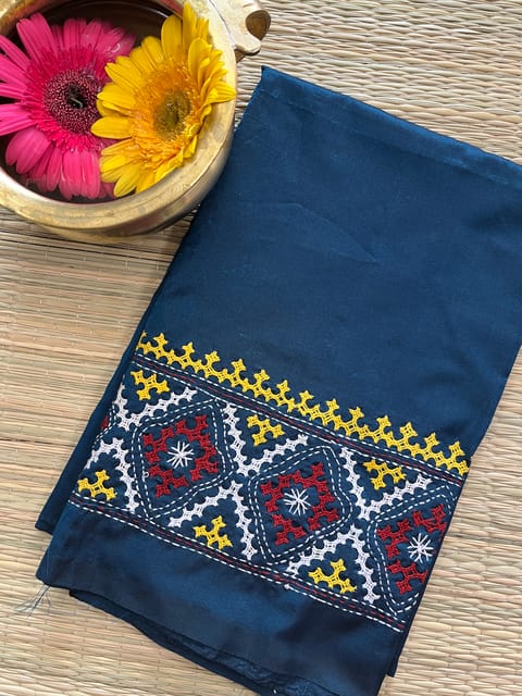 SKUBP6 Art Silk Kutchwork Blouse Piece