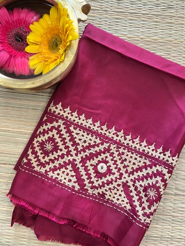 SKUBP11 Art Silk Kutchwork Blouse Piece