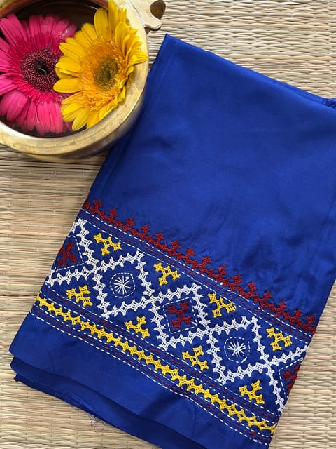 SKUBP13 Art Silk Kutchwork Blouse Piece