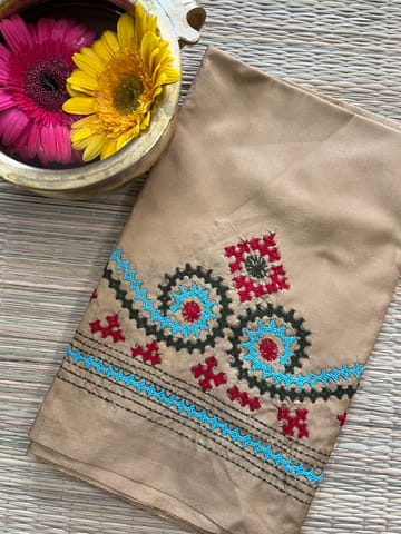 SKUBP15 Art Silk Kutchwork Blouse Piece