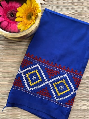 SKUBP17 Art Silk Kutchwork Blouse Piece