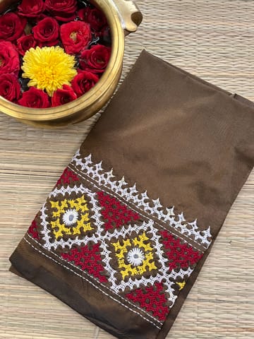 SKUBP19 Art Silk Kutchwork Blouse Piece