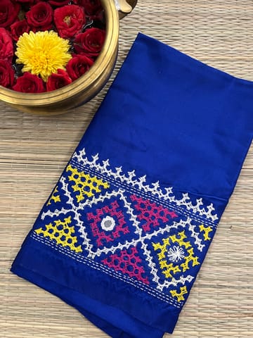SKUBP22 Art Silk Kutchwork Blouse Piece