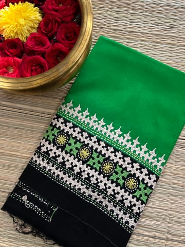 DKUBP109 Dual Color Kutchwork Blouse Piece