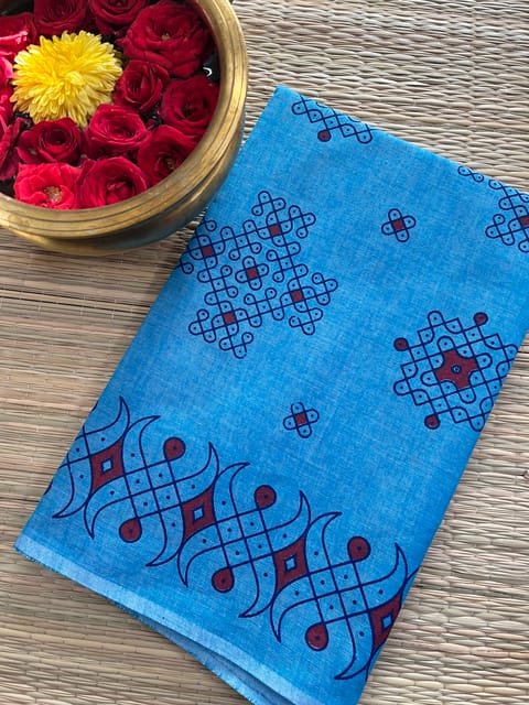 SNBP40 Mangalagiri Blouse Piece