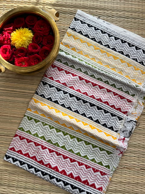 AKBP100 Allover Kanthawork Blouse Piece