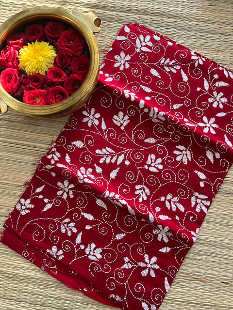 AKBP102 Allover Kanthawork Blouse Piece