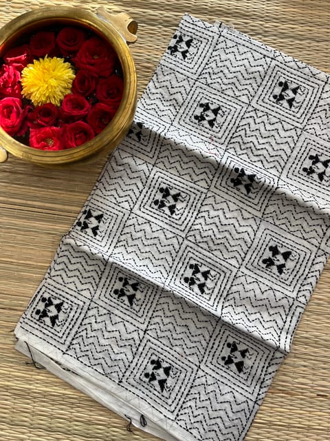 AKBP103 Allover Kanthawork Blouse Piece