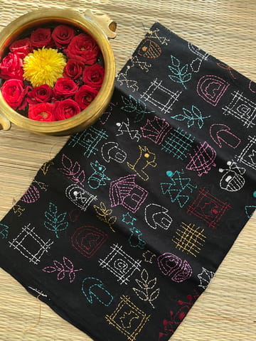 AKBP106 Allover Kanthawork Blouse Piece