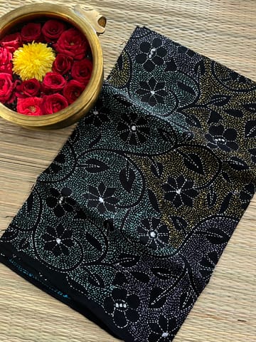 AKBP107 Allover Kanthawork Blouse Piece