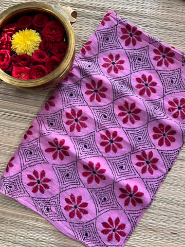 AKBP108 Allover Kanthawork Blouse Piece
