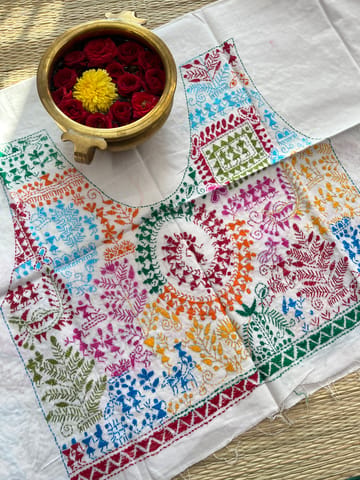 PKBP52 Kanthawork Blouse Piece