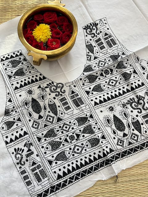 PKBP55 Kanthawork Blouse Piece