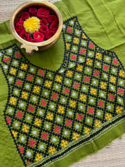GRAND Kutchwork Blouse Piece