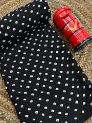 NAKSHATRA BLACK Bandhani Fabric