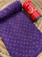 HOT PURPLE Bandhani Fabric