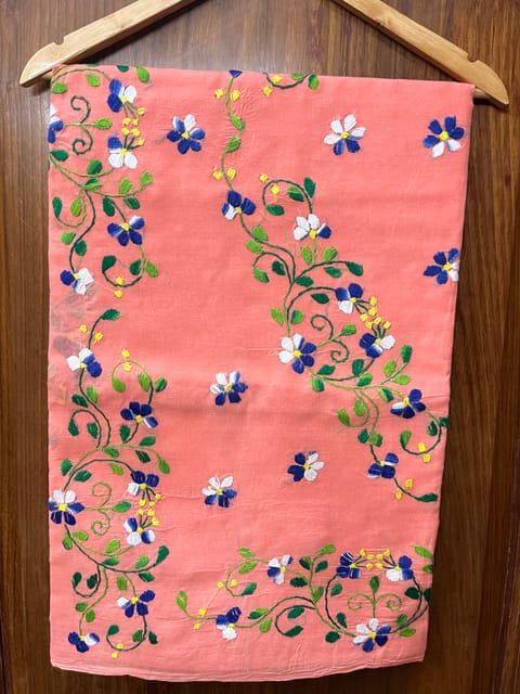 Cotton Kanthawork Saree