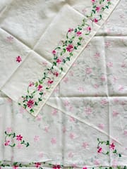 Cotton Kanthawork Saree