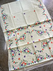Cotton Kanthawork Saree