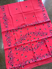 Cotton Kanthawork Saree